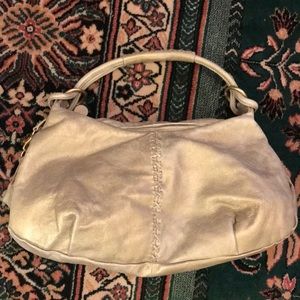 Sigrid Olsen soft gold leather bag